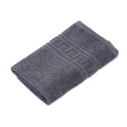 Полотенце махровое гладкокрашенное - Серый